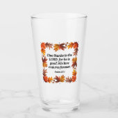 Bedankt geven glas (Voorkant)