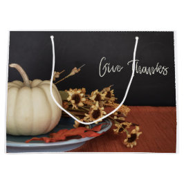 Bedankt geven groot cadeauzakje