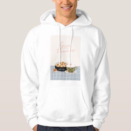 Bedankt geven hoodie (Voorkant)
