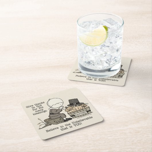 Bedankt geven kartonnen onderzetters (Insitu)