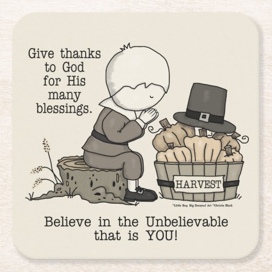 Bedankt geven kartonnen onderzetters (Voorkant)