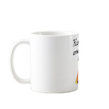 Bedankt geven Koffie mok, kalkoen Grappig