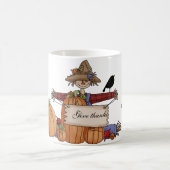 Bedankt geven koffiemok (Center)