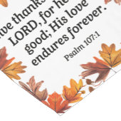 Bedankt geven korte tafelloper (Hoek)