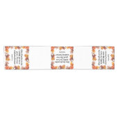 Bedankt geven korte tafelloper (Horizontaal)