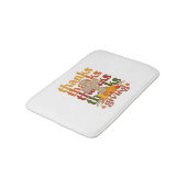 Bedankt geven kruispompoen badmat (Gekanteld)