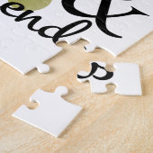 Bedankt geven legpuzzel (Zijkant)