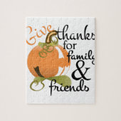 Bedankt geven legpuzzel (Verticaal)