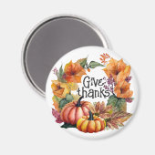 Bedankt geven magneet (Voorkant / Achterkant)