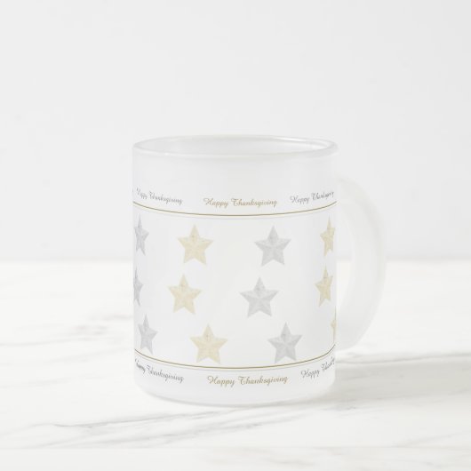 Bedankt geven Mok sterren (Voorkant rechts)