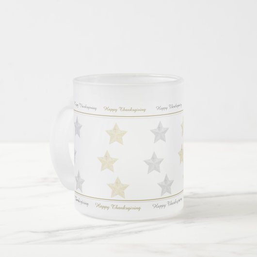 Bedankt geven Mok sterren (Voorkant links)