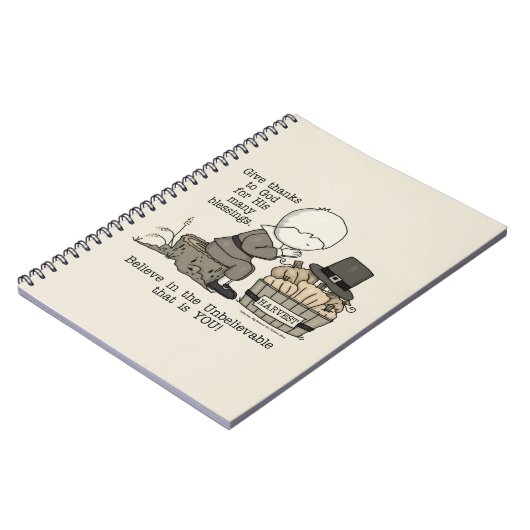 Bedankt geven notitieboek (Linkerzijde)