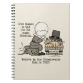 Bedankt geven notitieboek (Voorkant)