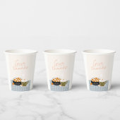 Bedankt geven papieren bekers