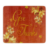 Bedankt geven snijplank (Voorkant)