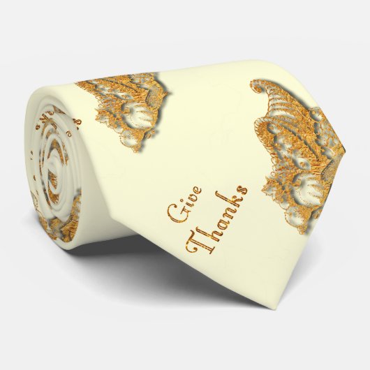 Bedankt geven stropdas (Opgerold)