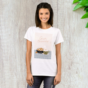 Bedankt geven t-shirt