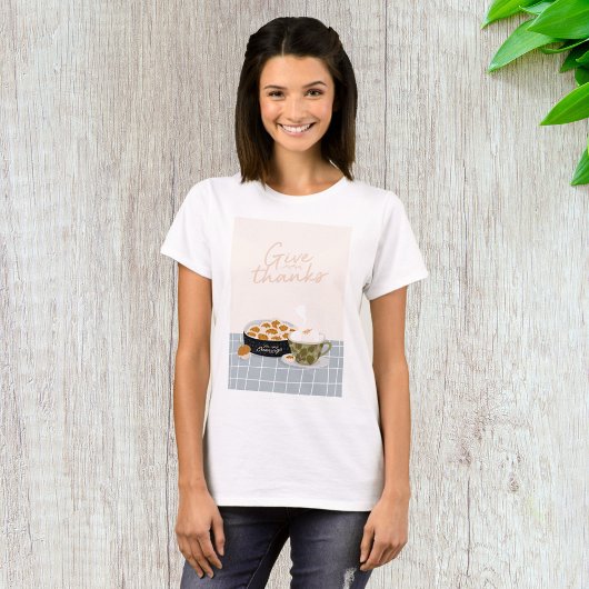 Bedankt geven t-shirt