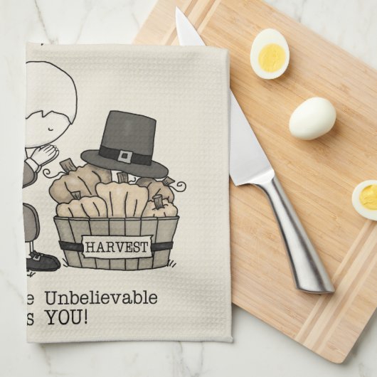 Bedankt geven theedoek (Quarter Fold)