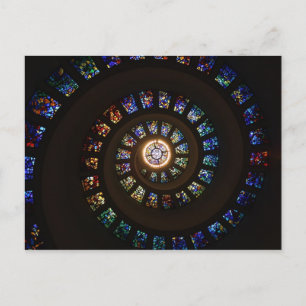 Bedankt geven vierkant # 12 briefkaart