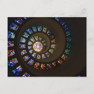 Bedankt geven vierkant # 5 briefkaart