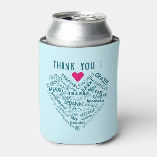 Bedankt Gift Koelbox tekst gepersonaliseerd Blikjeskoeler
