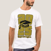 Bedankt God, ik heb het Afstuderen gemaakt T-shirt (Voorkant)