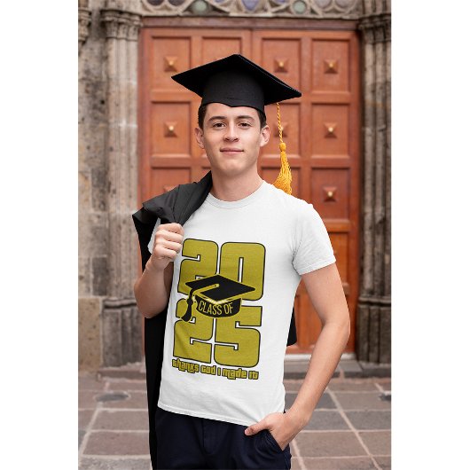 Bedankt God, ik heb het Afstuderen gemaakt T-shirt
