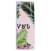 Bedankt Gold Leaf Wine Bag Wijn Cadeautas (Achterkant)