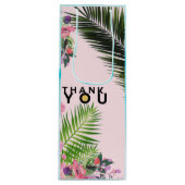 Bedankt Gold Leaf Wine Bag Wijn Cadeautas (Voorkant)