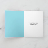 Bedankt Golden Retrievers Kaart (Binnen)