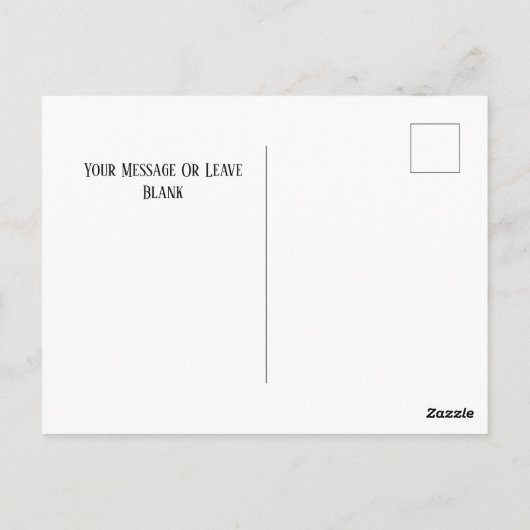 Bedankt Golf Custom gepersonaliseerd Briefkaart (Achterkant)