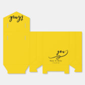 Bedankt Gouden grote tentdozen voor speciale gesch Bedankdoosjes (Ongevouwen)