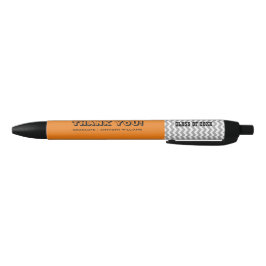 Bedankt Graduation Party Custom Favor Zwarte Inkt Pen