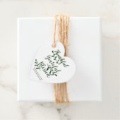 Bedankt Grateful Blessed dark green script schatti Bedankjes Labels (In situ)