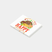 Bedankt Grateful Blessed Leopard Pset Pumpkin Th Post-it® Notes (Schuin)