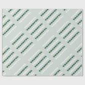 Bedankt, Gratitude Quote, Groen Cadeaupapier (Vlak)