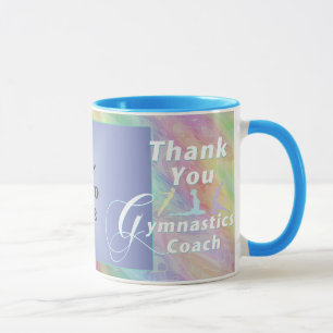 Bedankt Gymnastics Coach Foto Mok