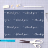 Bedankt Handgeschreven Schrift Tissuepapier (Craft)