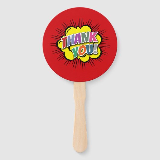 Bedankt Handwaaier (Voorkant)