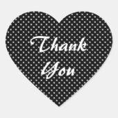Bedankt Hart Sticker (Voorkant)