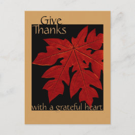 Bedankt Herfst Thanksgiving gebeid Aangepast Feestdagenkaart