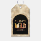 Bedankt het is Been Wild Safari Bachelorette ID114 Cadeaulabel (Voorkant)