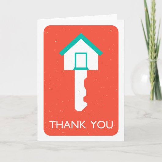 Bedankt Housekey (Voorkant)