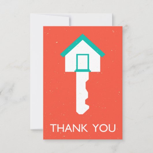 Bedankt Housekey Kaart (Voorkant)
