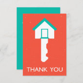 Bedankt Housekey Kaart (Voorkant / Achterkant)