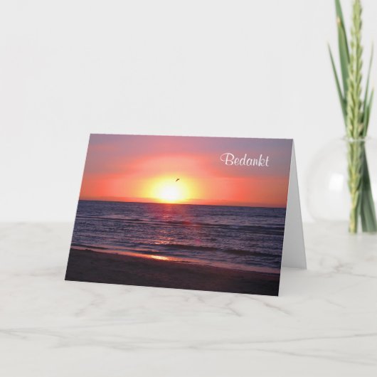 - Bedankt in het Nederlands (Voorkant)