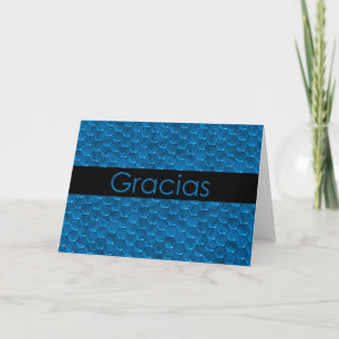 Bedankt in het Spaans Gracias