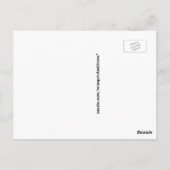 Bedankt in vele talen op Beethoven Score Briefkaart (Achterkant)