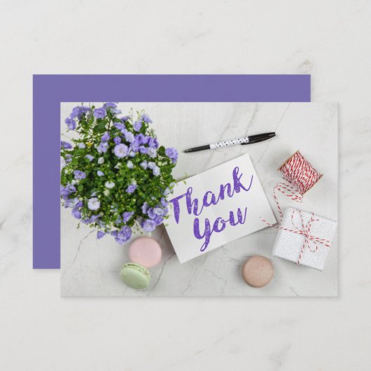 Bedankt Informatiekaartje (Voorkant / Achterkant)